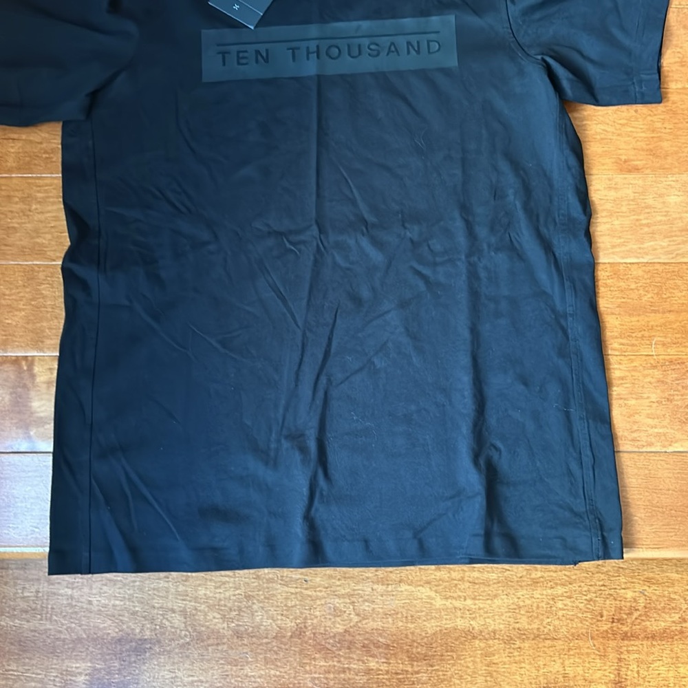 NWT Ten Thousand Black Essential Shirt Logo Tee Size Small, Medium & Large - Picture 4 of 7